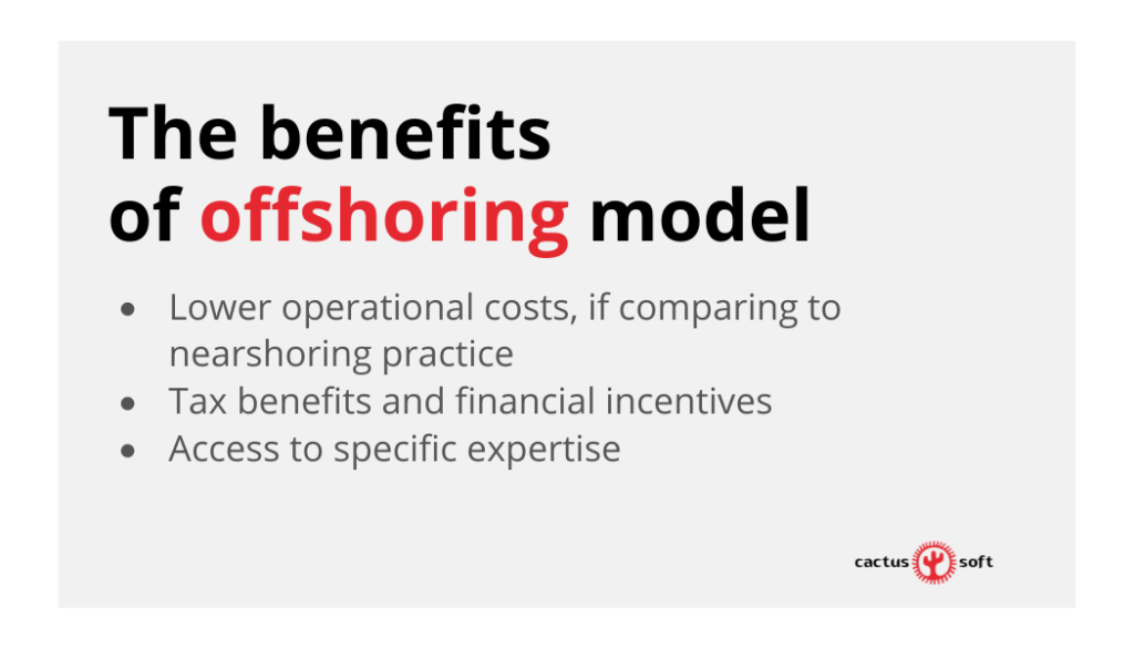 the benefits of offshoring