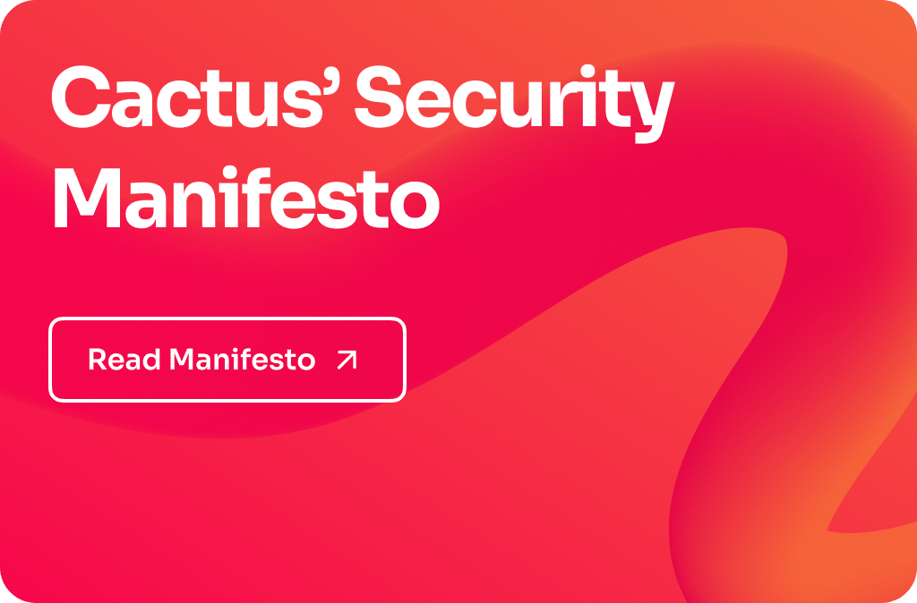 Cactus security Manifesto_ Blog preview