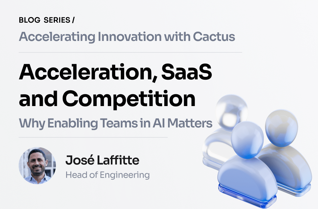 Acceleration, SaaS and competition
